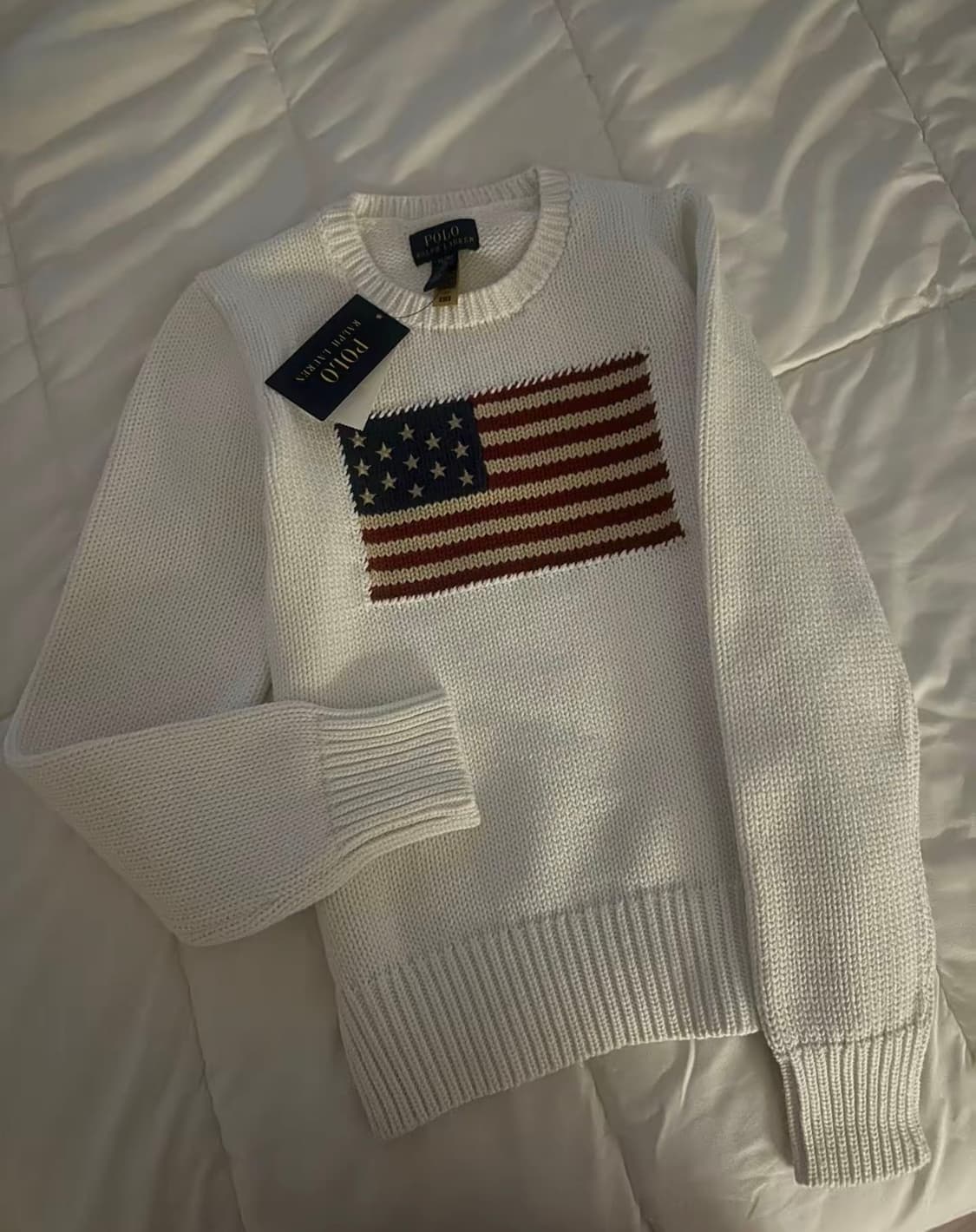 새상품 폴로랄프로렌 성조기니트 폴로걸즈 상품이미지2