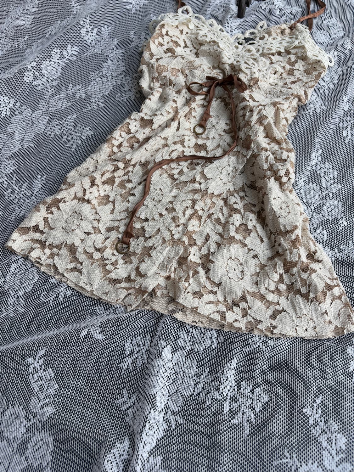crochet lace dress 상품이미지5