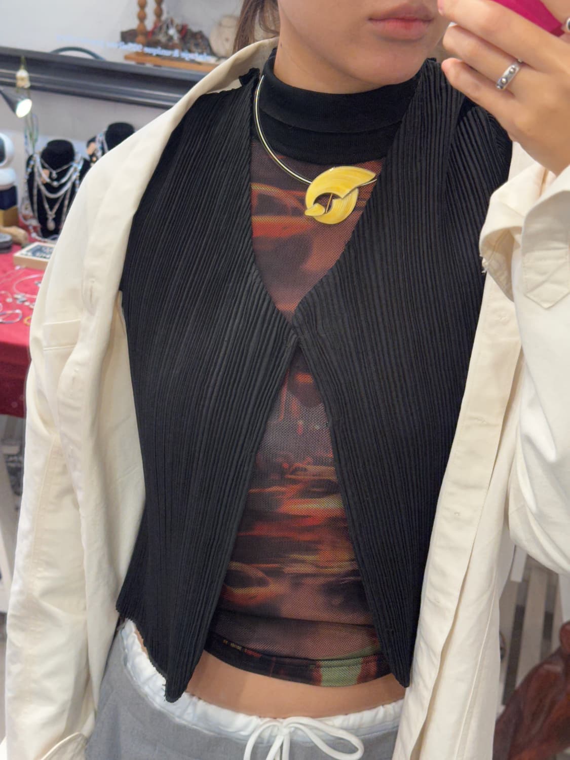 FINN JENSEN 925silver pendant&brooch nec 상품이미지3