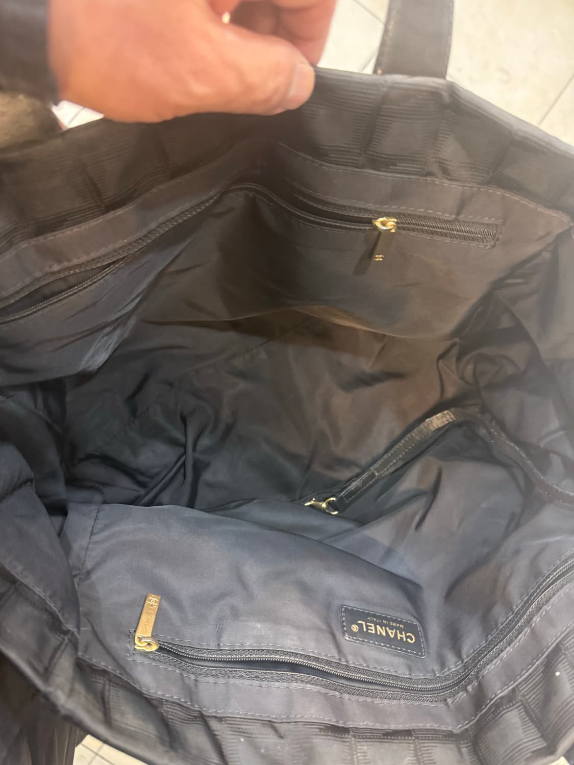 정품 샤넬 트래블 쇼퍼백 팝니다 상품이미지7