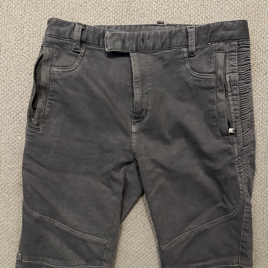 시스템 SYSTEM 바이커 팬츠 상품이미지2