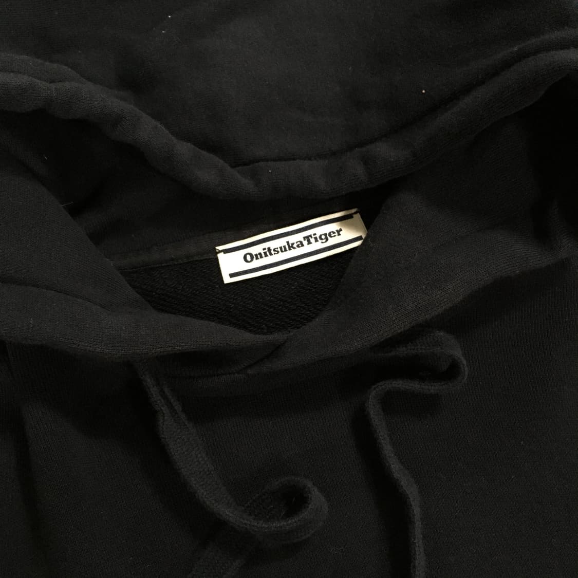 투티/A10 ONITSUKA TIGER 후드티 블랙 라인 JPN 빈티지 상품이미지2
