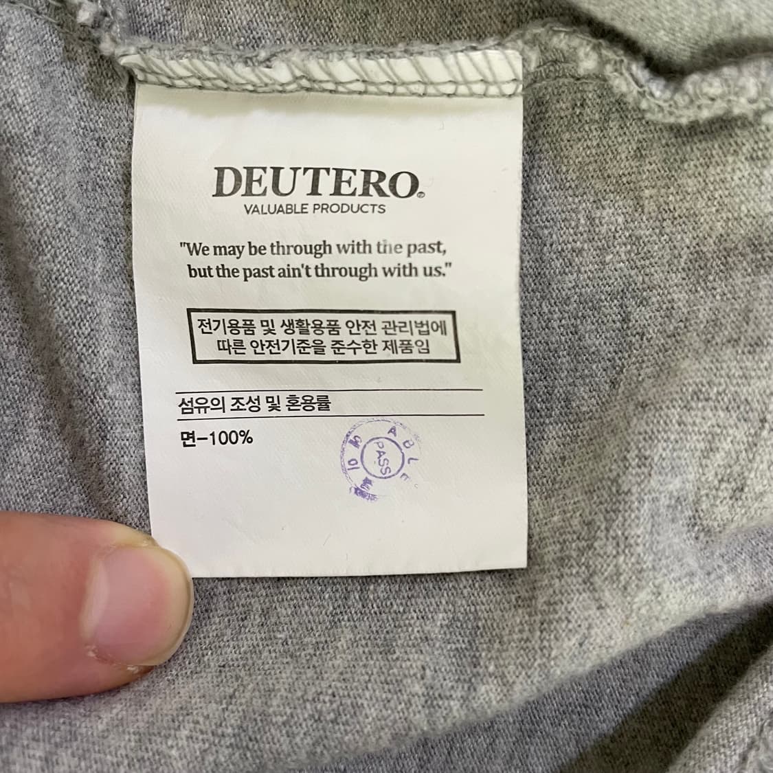 듀테로 레코딩 롱 슬리브(L) 상품이미지6