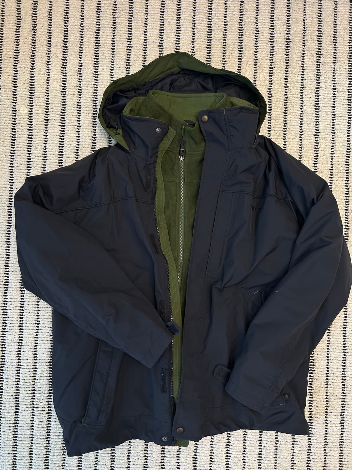 엘엘빈(LL Bean) 바람막이+후리스 세트 상품이미지1