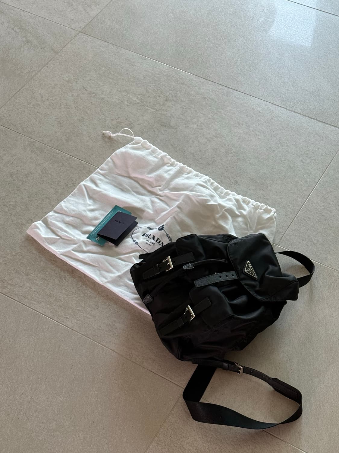 프라다 나일론 백팩 스몰 상품이미지1