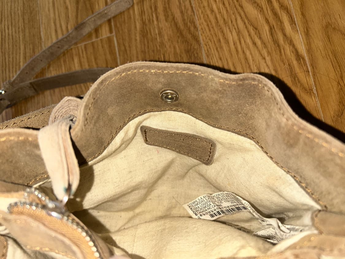 자라 스웨이드 프린지 가방 상품이미지4