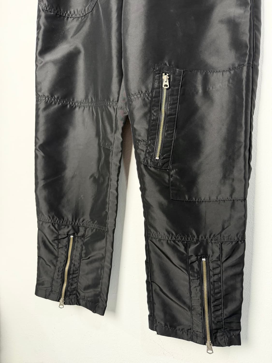 90s 게스 나일론 파라슈트 팬츠 (MADE IN USA) 상품이미지3