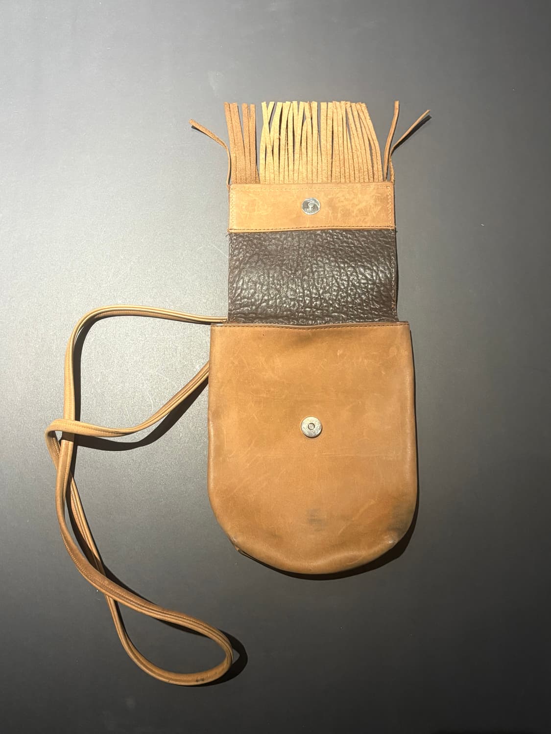 할리데이비슨 가죽 웨스턴 크로스백 상품이미지3