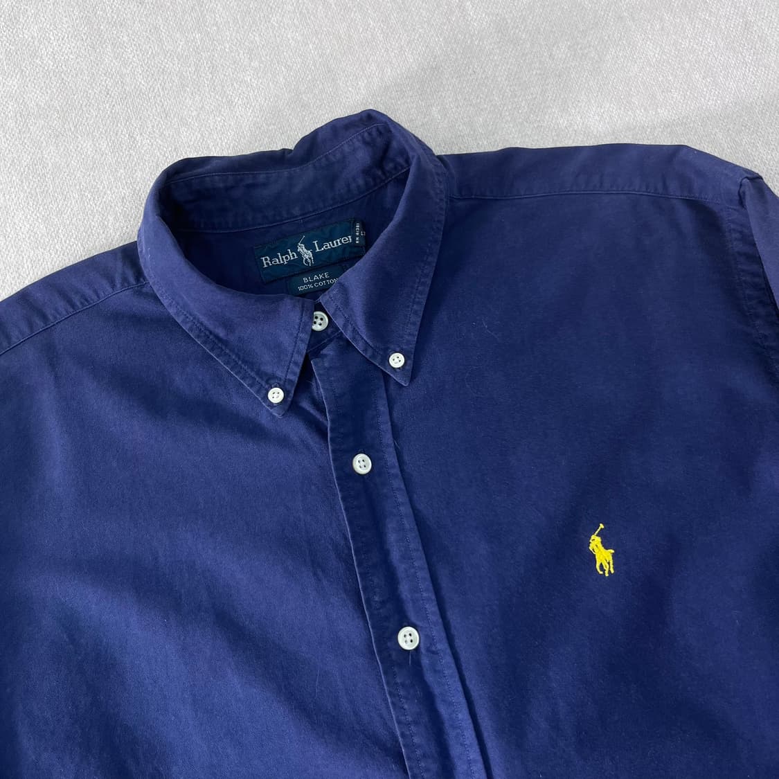 105 폴로랄프로렌 코튼 네이비 셔츠 상품이미지2