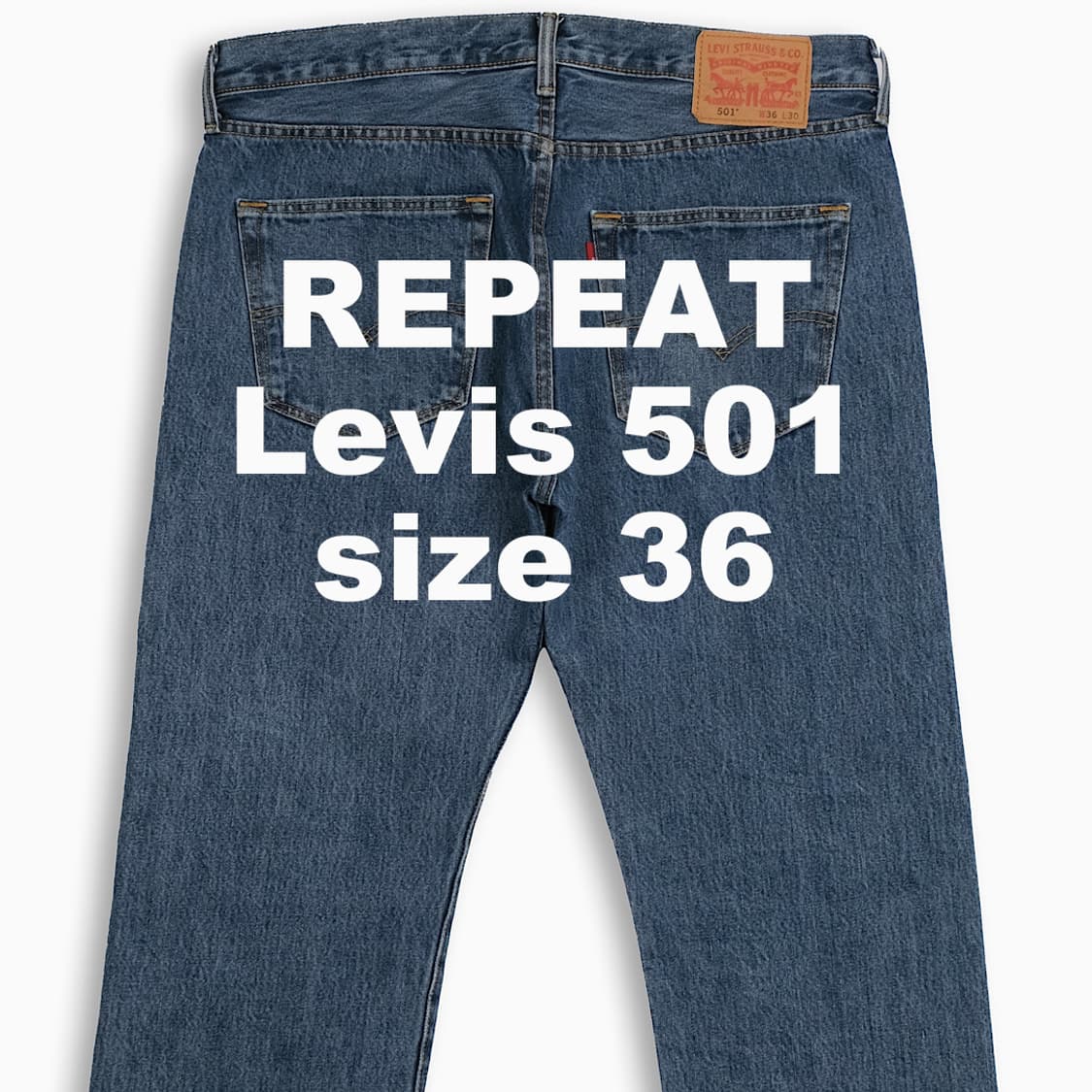 빈티지 리바이스 501 중청 36 인치 LV50136451 상품이미지1