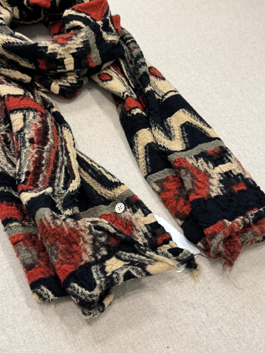 캐피탈 알라스카 레이븐 축융 울 머플러 상품이미지3