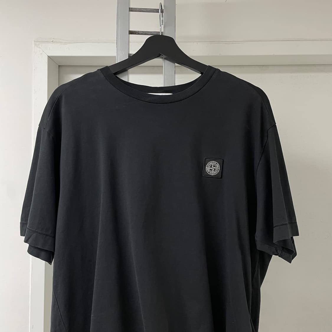 스톤아일랜드 블랙 반팔 티셔츠 XL 상품이미지2