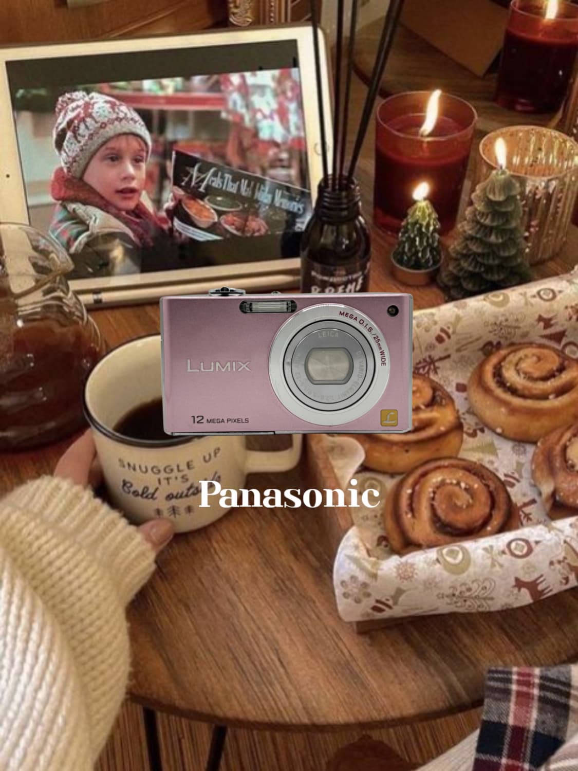 파나소닉 루믹스 dmc-fx40 핑크 빈티지디카 디지털카메라 상품이미지1