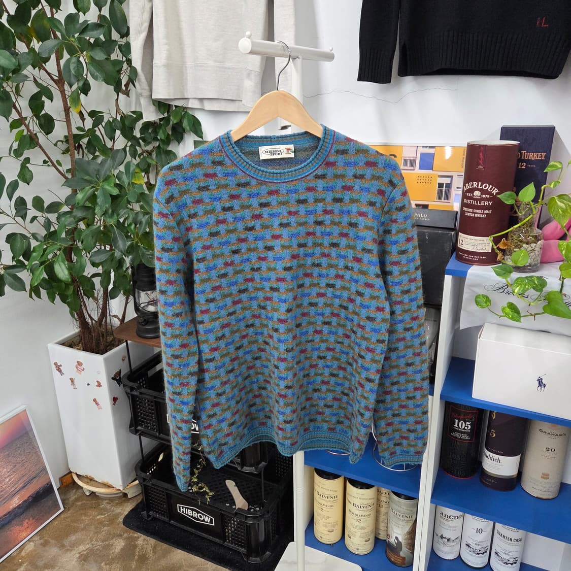 미쏘니스포츠 크루넥 니트 48 상품이미지1