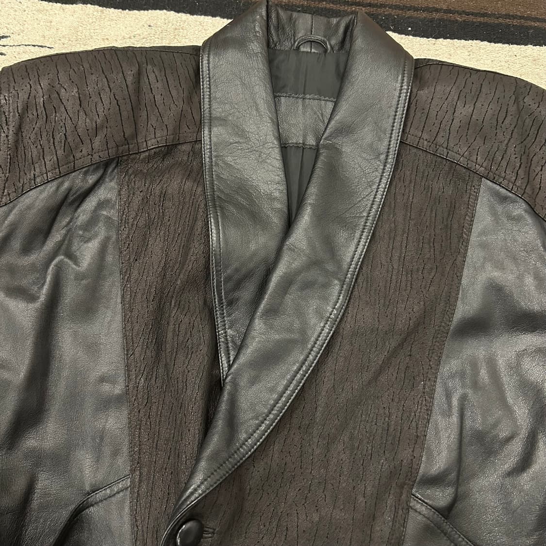 빈티지 소가죽 자켓 상품이미지3