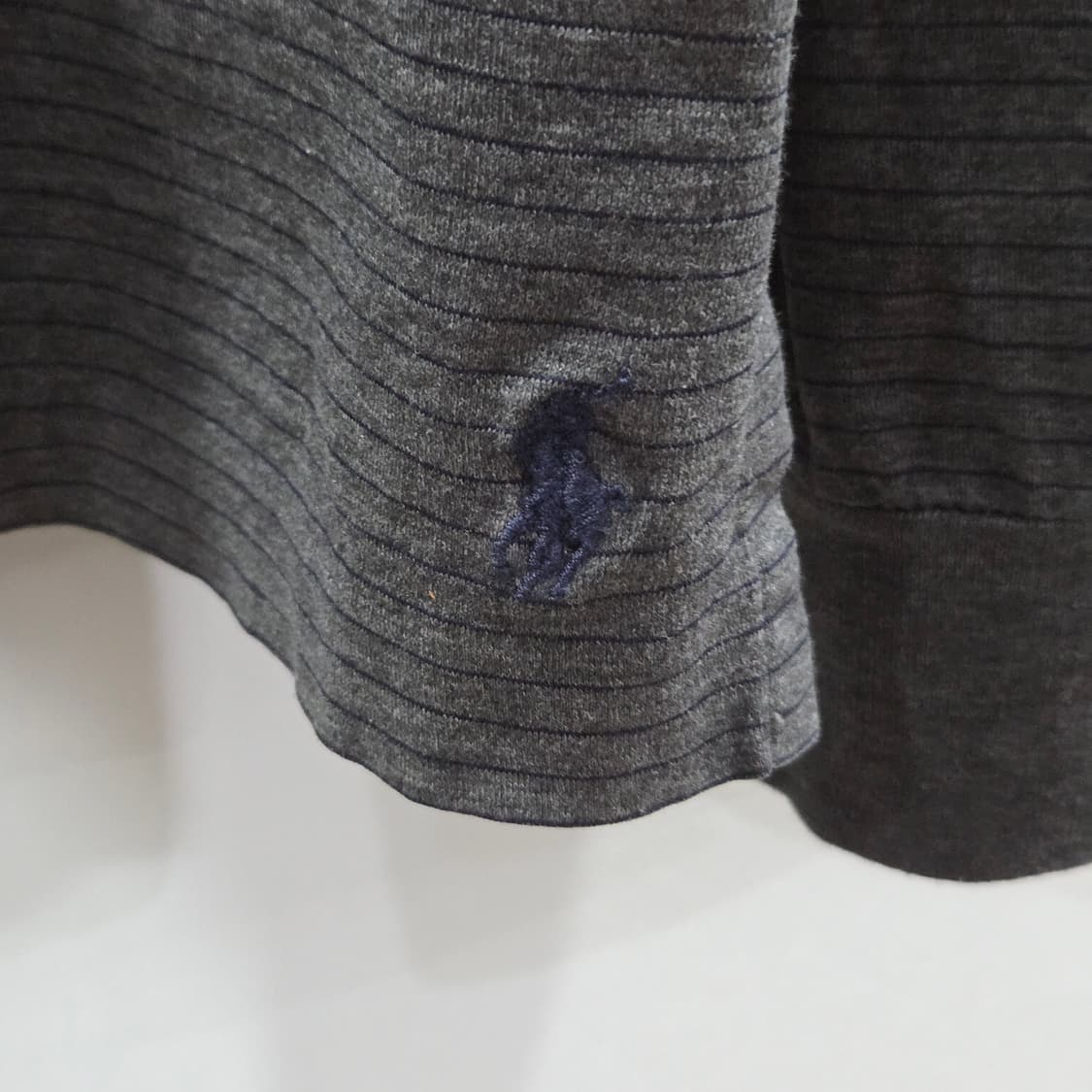 폴로랄프로렌 코튼 카라 스트라이프 롱슬리브 M  상품이미지4