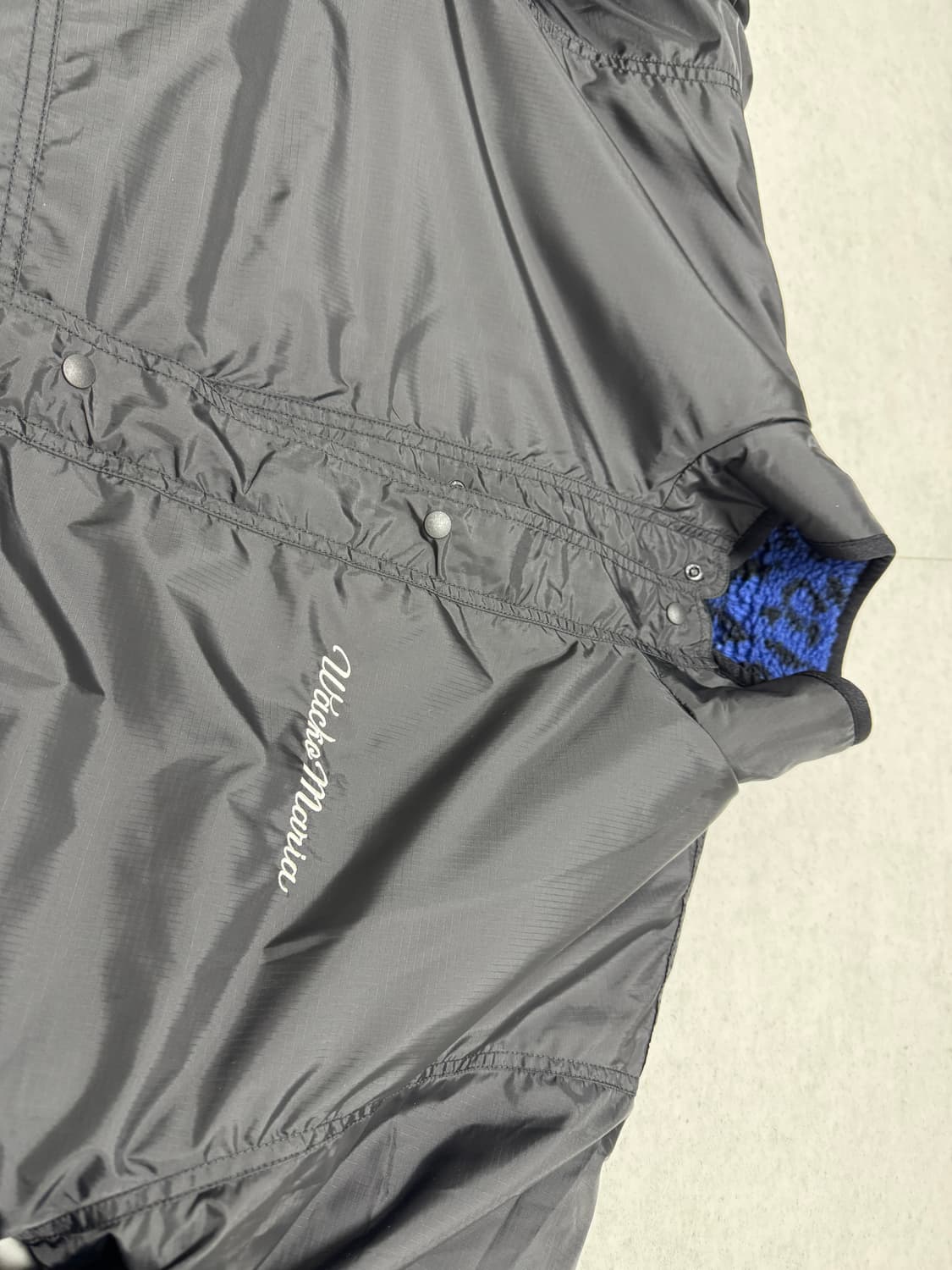 25FW 와코마리아 리버시블 레오파드 보아 플리스 자켓 XL사이즈 새상품 상품이미지3