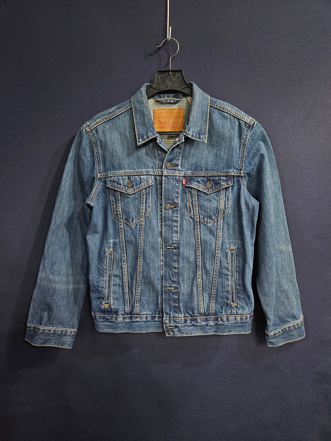 리바이스 블루 남성 95 데님자켓  상품이미지1