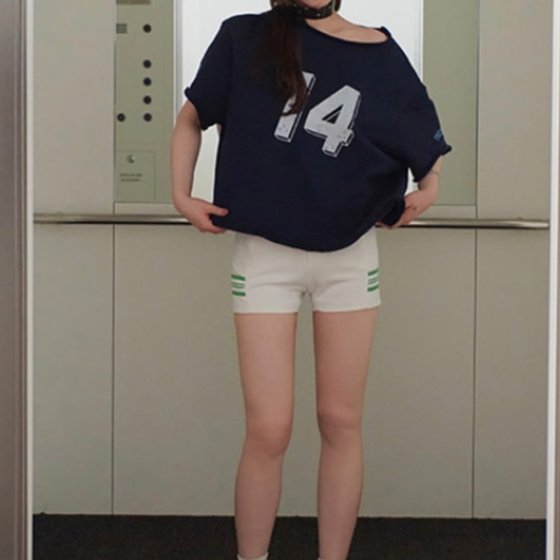 프레클 oversize crop mtm 상품이미지6