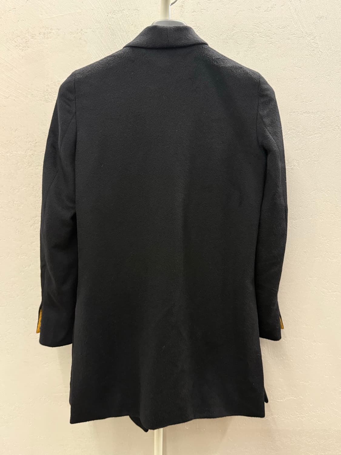 TIME 타임 캐시미어 100% 블랙 코트  상품이미지8