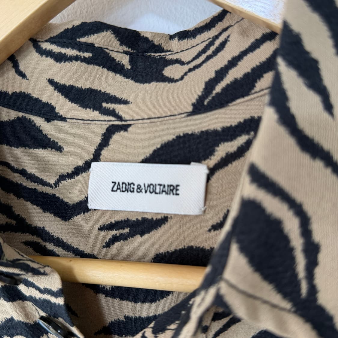 [XS] 쟈딕앤볼테르 테로스 타이거 프린트 셔츠 상품이미지7