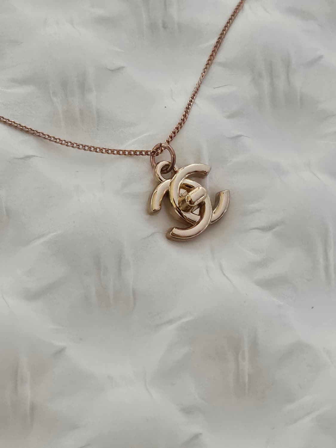 925실버 샤넬 정품 빈티지 업사이클링 목걸이 상품이미지1