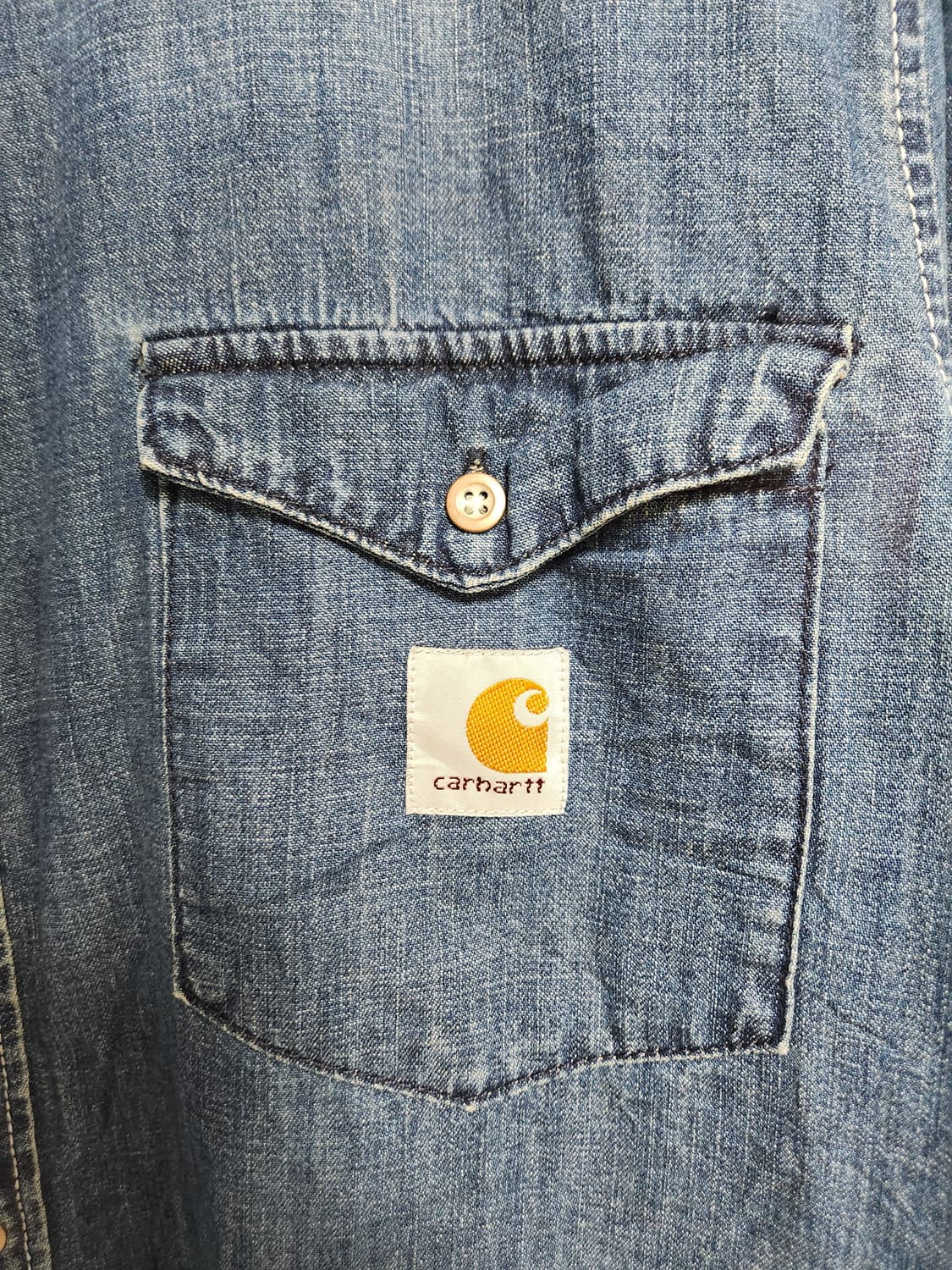칼하트Carhartt 데님 셔츠 L - S200 상품이미지6