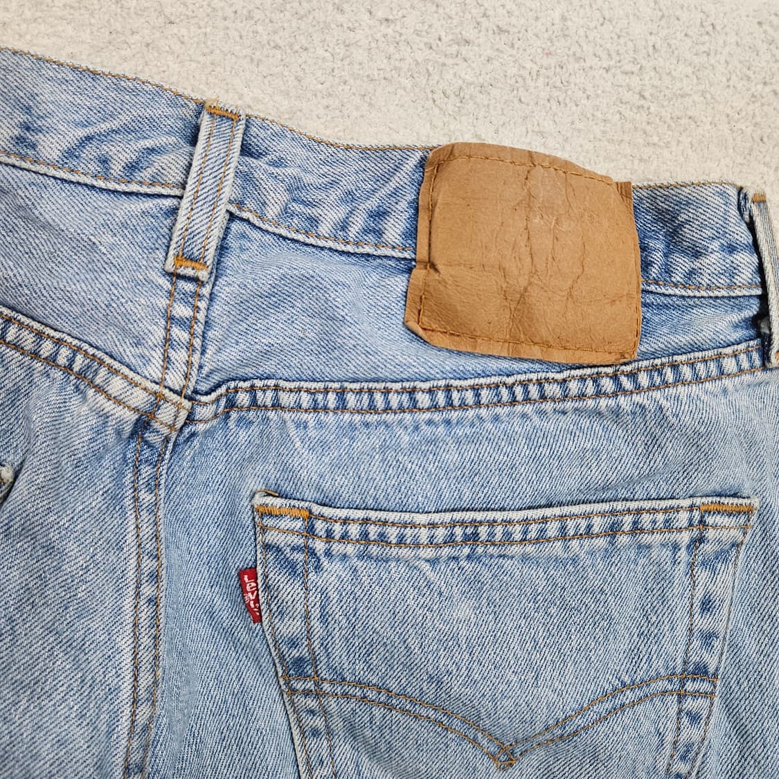 90s 리바이스 501 데님 32 Made in USA 상품이미지3