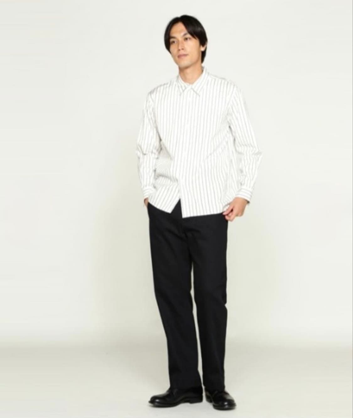 마가렛 호웰 포플린 스트라이프 셔츠 상품이미지5