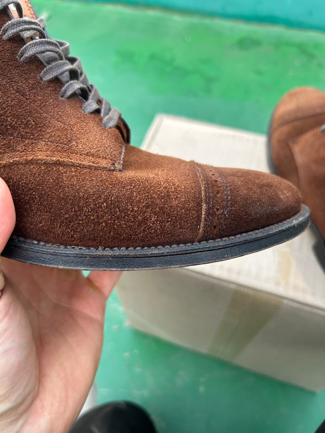 알든 스웨이드 캡토부츠 8.5d 상품이미지8