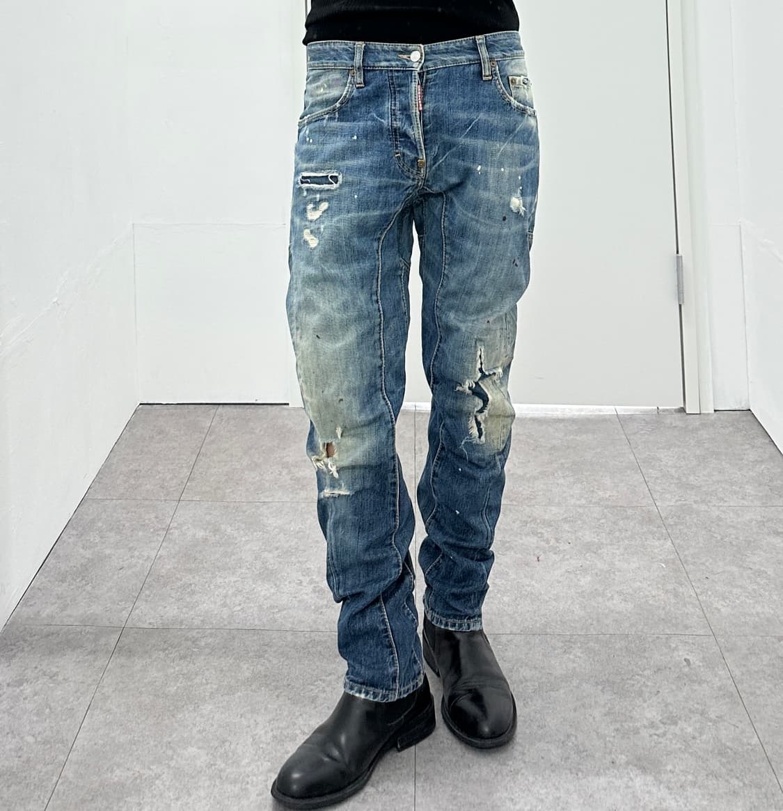 Dsquared2 Paint Splatter Denim 상품이미지1