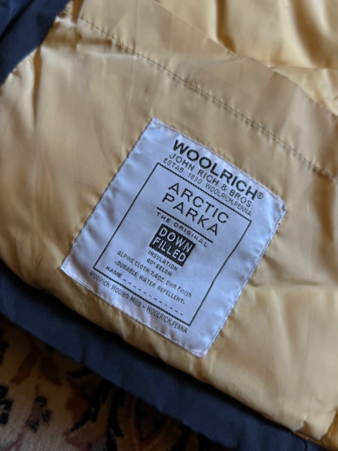 울리치 아크틱 파카 패딩 100 상품이미지5