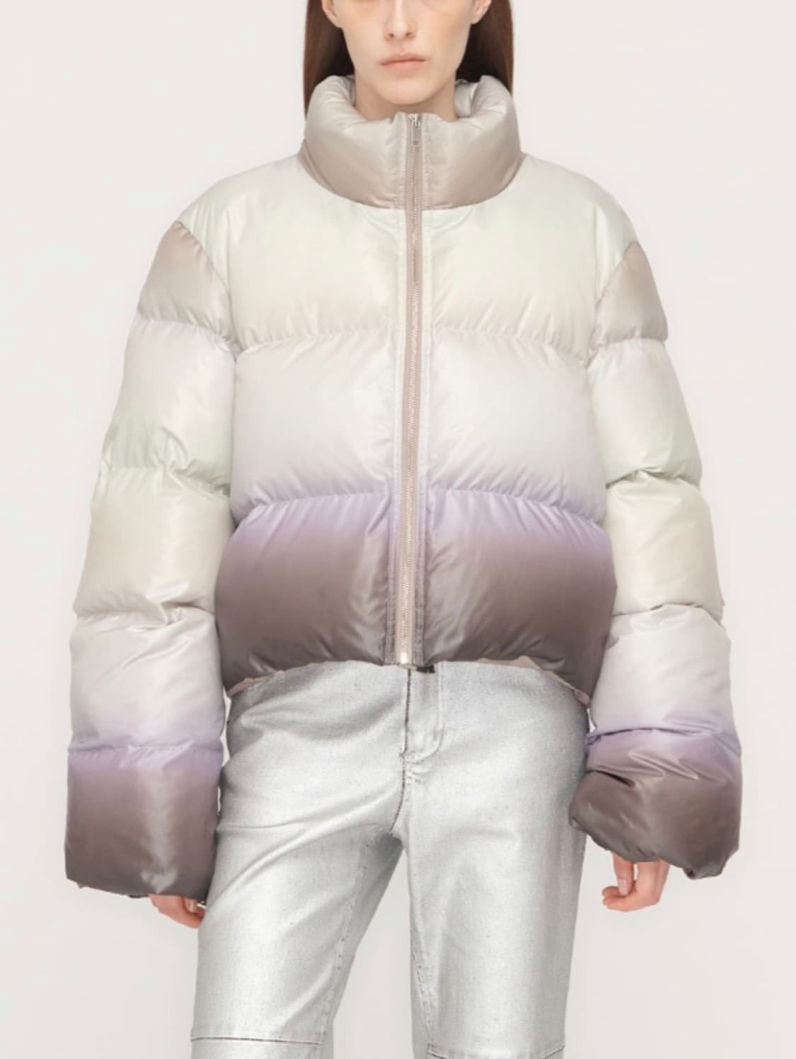 더오픈프로덕트 옴브레 리버시블 패딩 상품이미지1