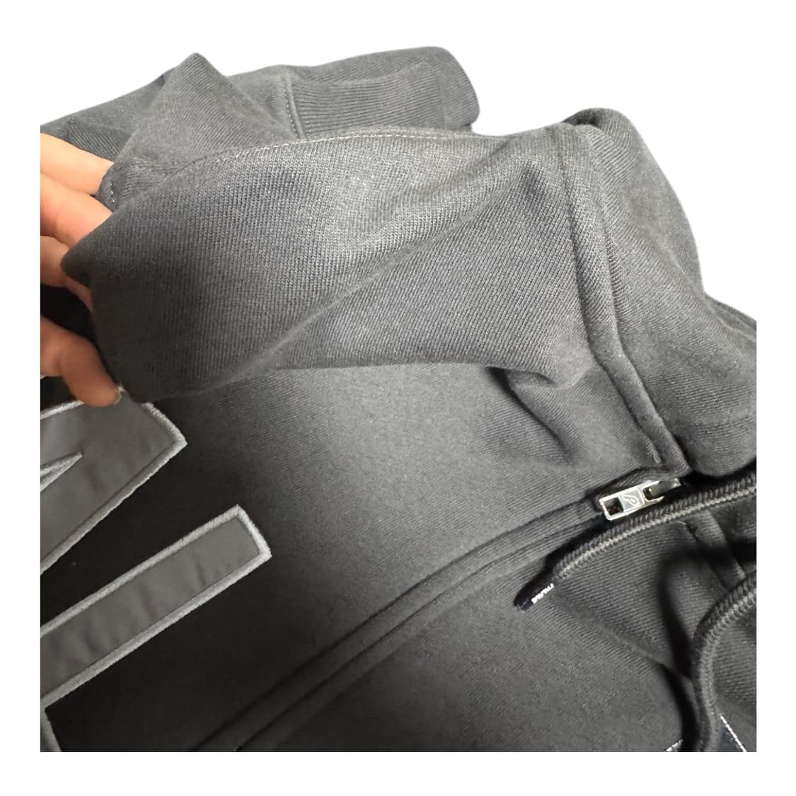 팔라스 패치 업 집 후드 블랙 - 25SS 상품이미지4