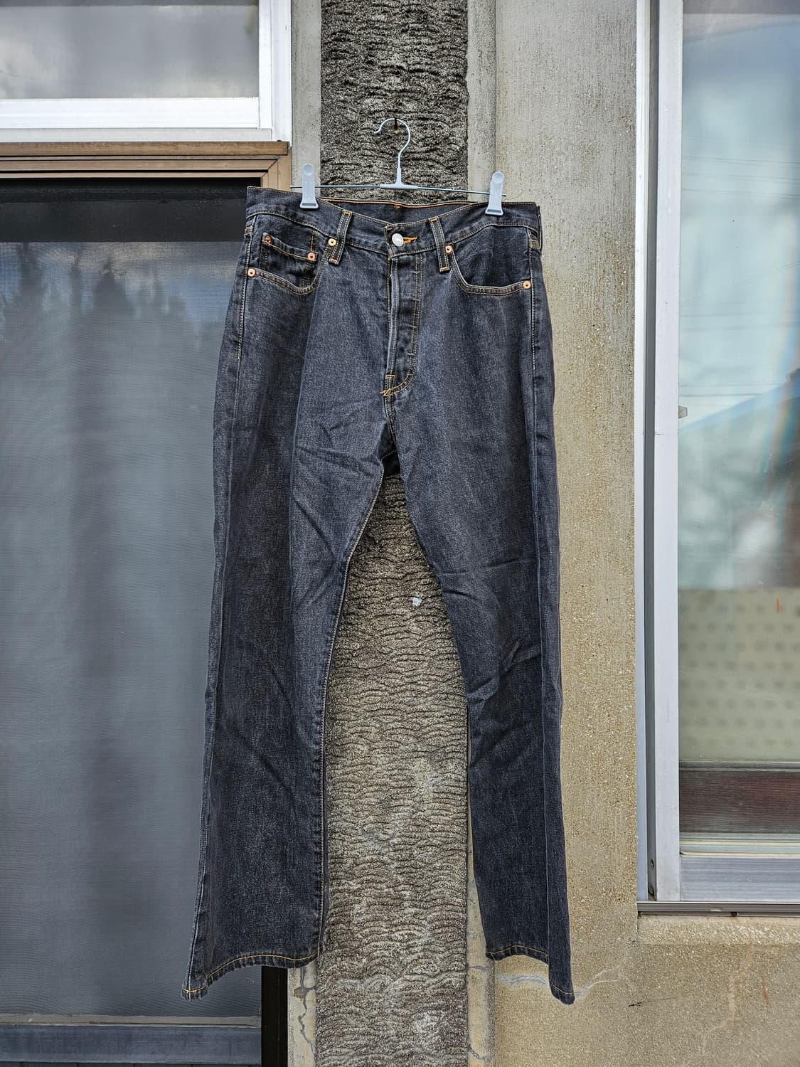 리바이스 501 흑청 데님 팬츠 (32x32) 상품이미지1