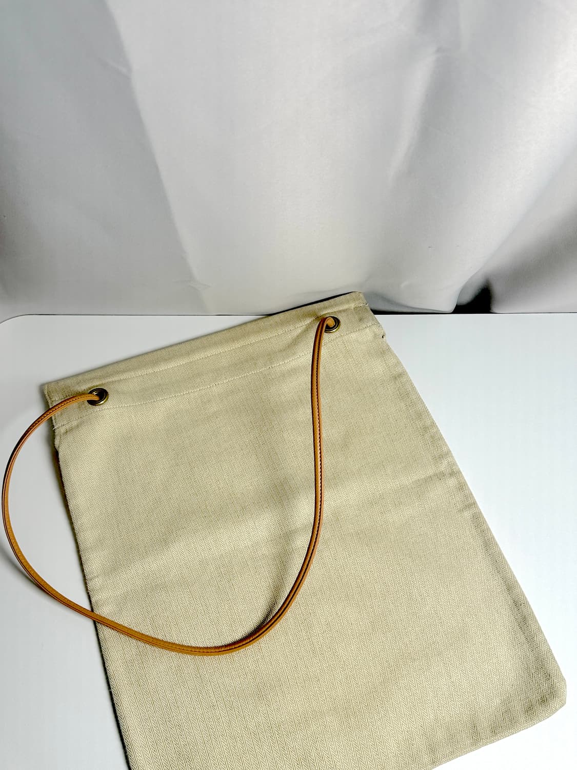 에르메스 알린 캔버스 숄더백 베이지 상품이미지6