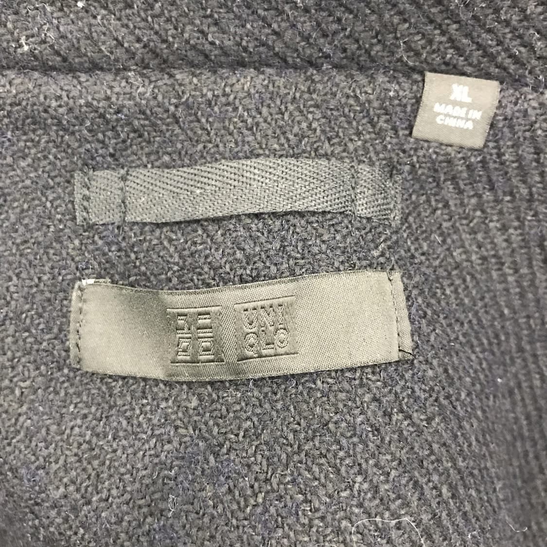 유니클로 더플코트 블랙 [XL사이즈] 상품이미지5