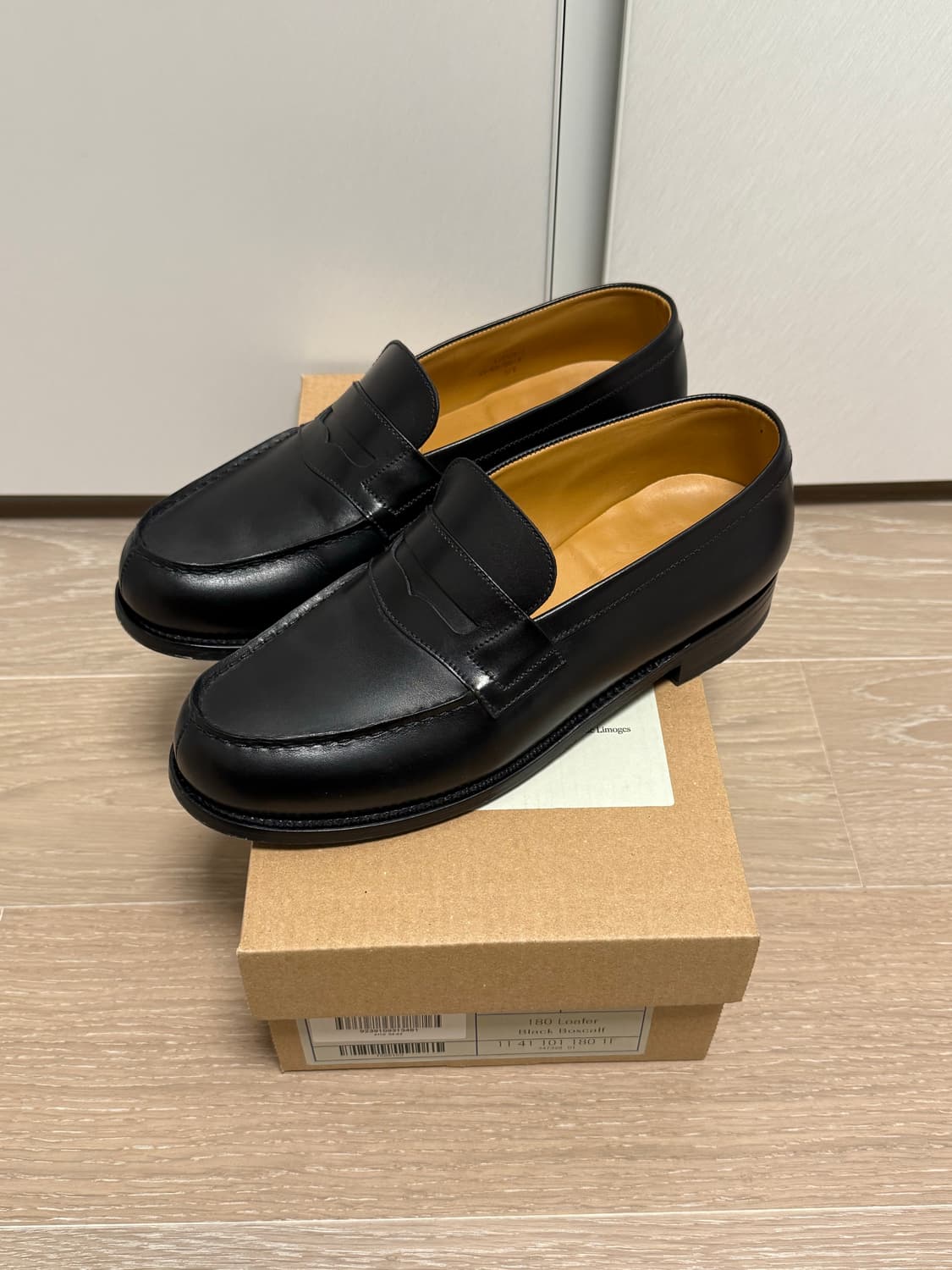 J.M weston 180 로퍼 블랙 5.5e 상품이미지1