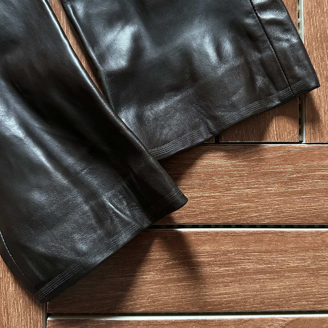 Gucci Italy made genuine leather pants 상품이미지4