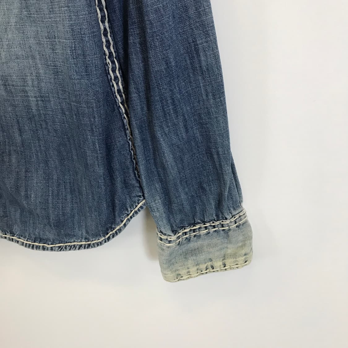 트루릴리전 USA 스티치 카우보이 데님셔츠 [M] 상품이미지3