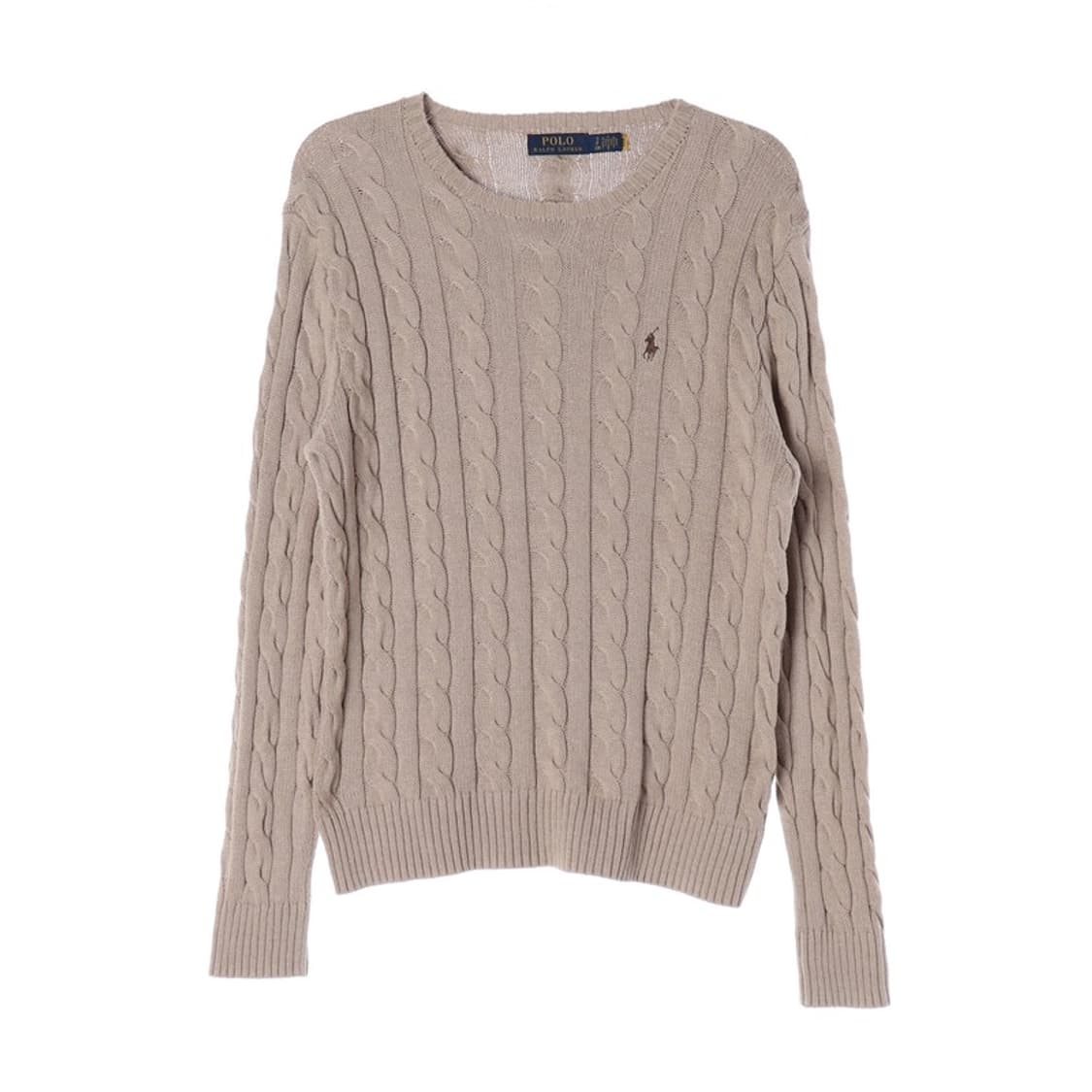 폴로 랄프 로렌 꽈배기 니트 S 상품이미지1