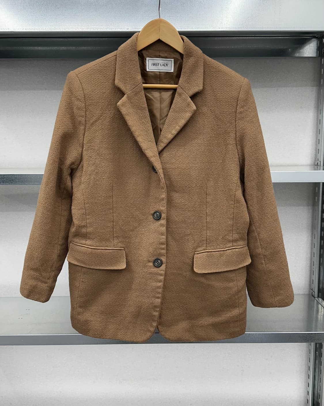 (WOMEN)빈티지 울 블레이져-M1440 상품이미지2