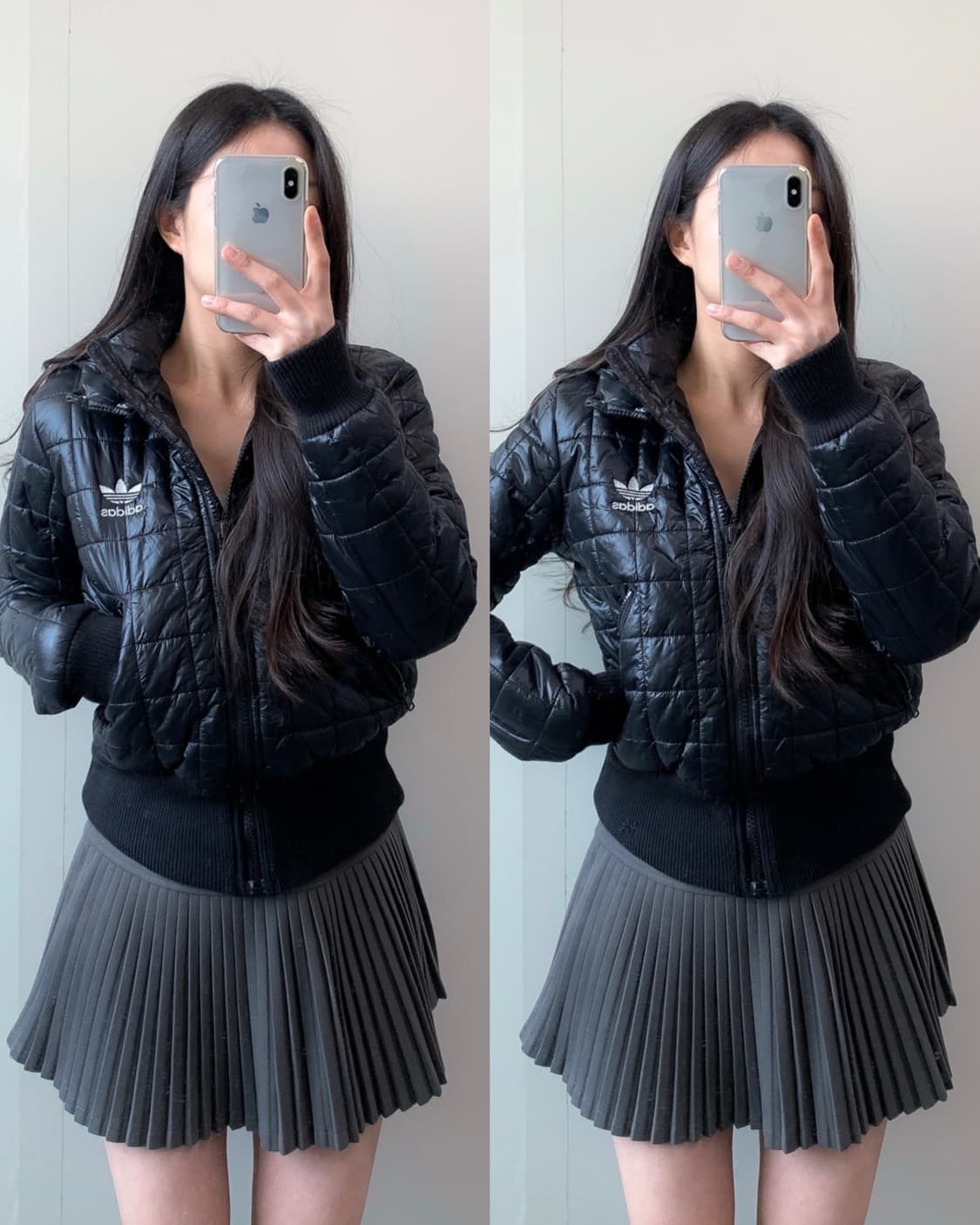 아디다스 퀼팅 점퍼 상품이미지1