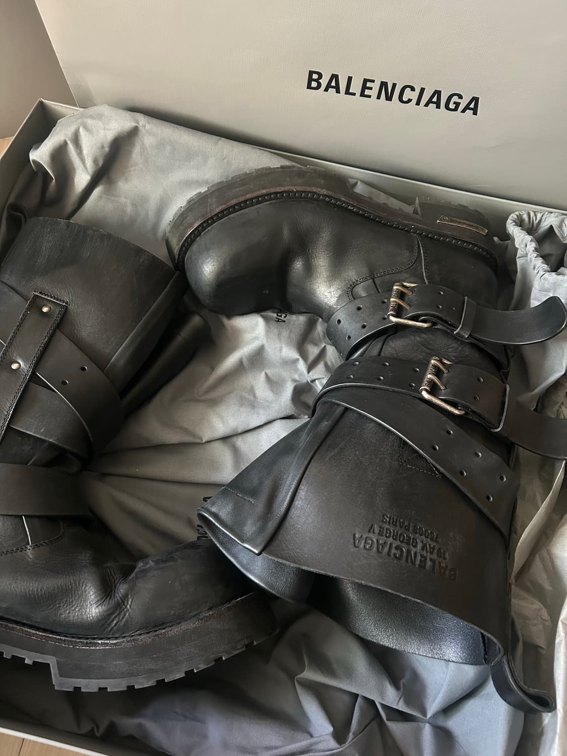 발렌시아가 베놈 부츠 하이 43 상품이미지7