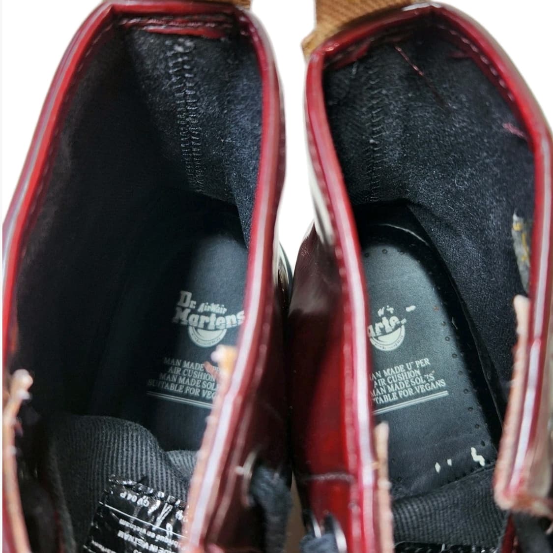 닥터마틴 빈티지 1460 레더 부츠 90s 체리 레드 펑크 스킨헤드 상품이미지5