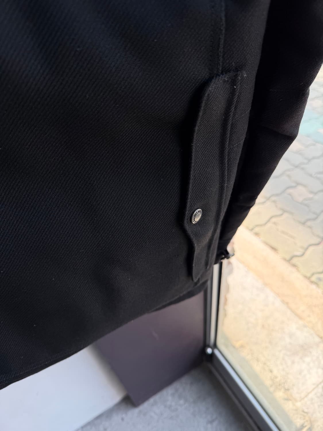 S/ 폴로랄프로렌 블랙 레더패치 헌팅 다운패딩 상품이미지9