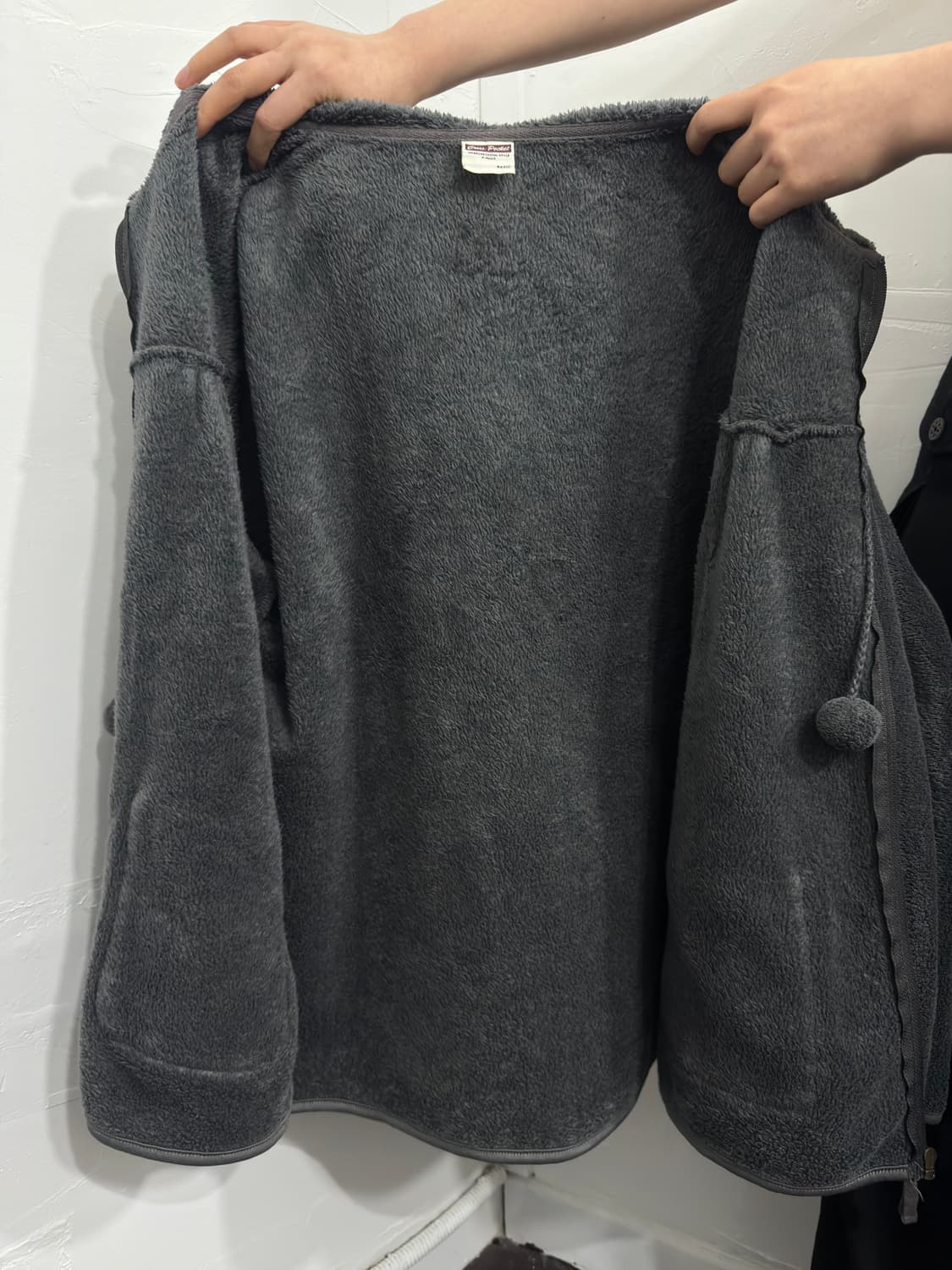 fleece hood zipup 상품이미지6