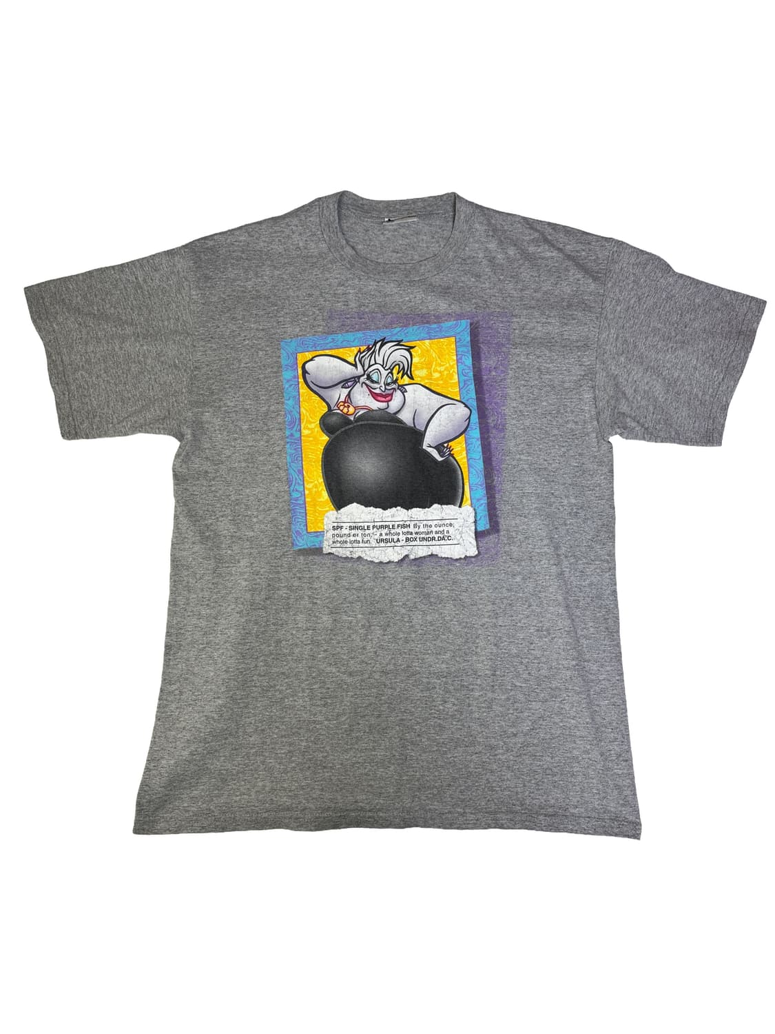 빈티지 90s 디즈니 빌런 우르슬라 Ursula 티셔츠 XL 상품이미지1
