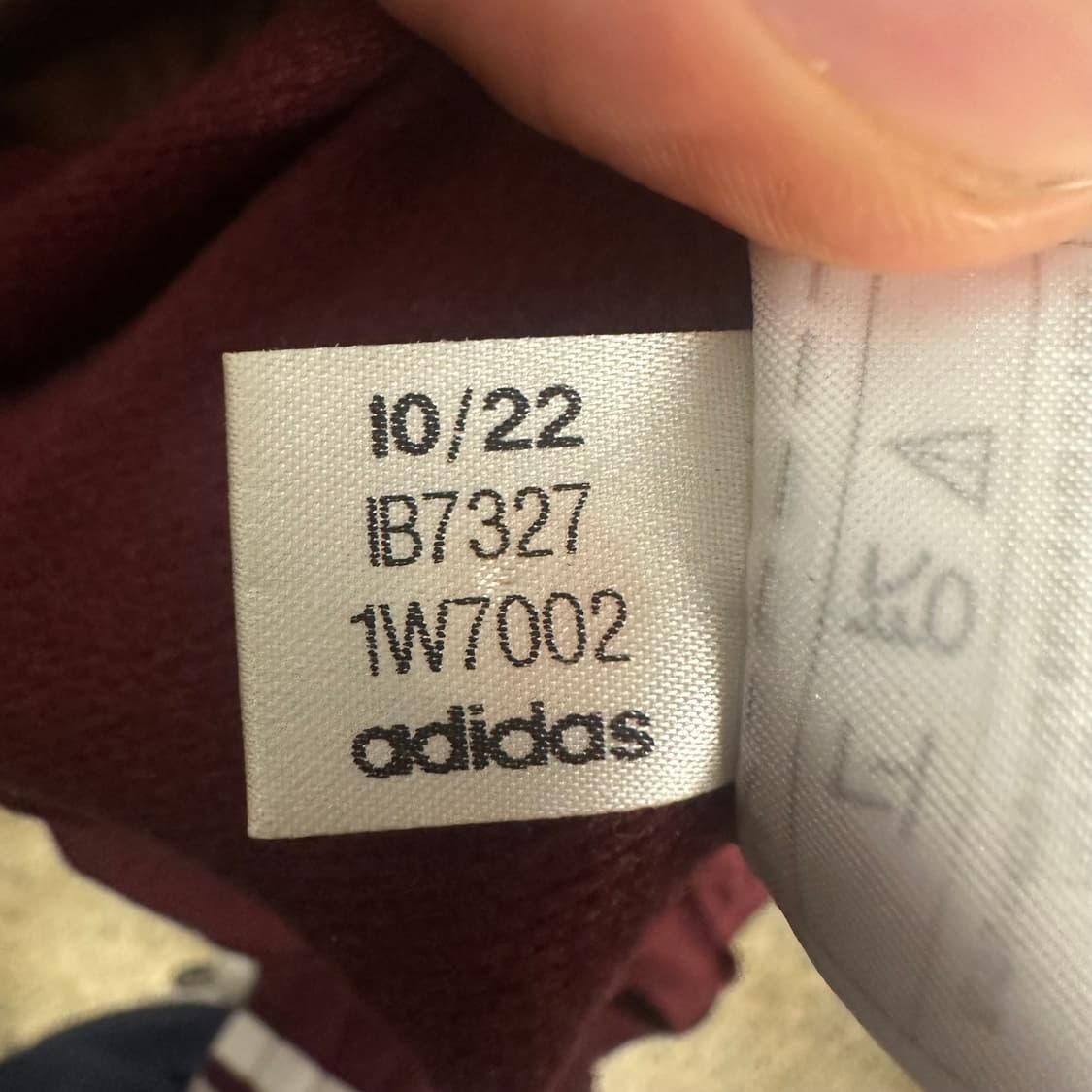 아디다스 파이어보드 버건디 트랙팬츠 상품이미지8