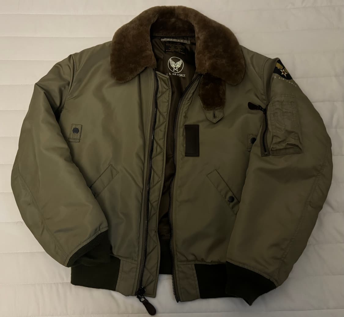 HOUSTON 휴스턴 5001 FLIGHT JACKET B-15B 상품이미지1